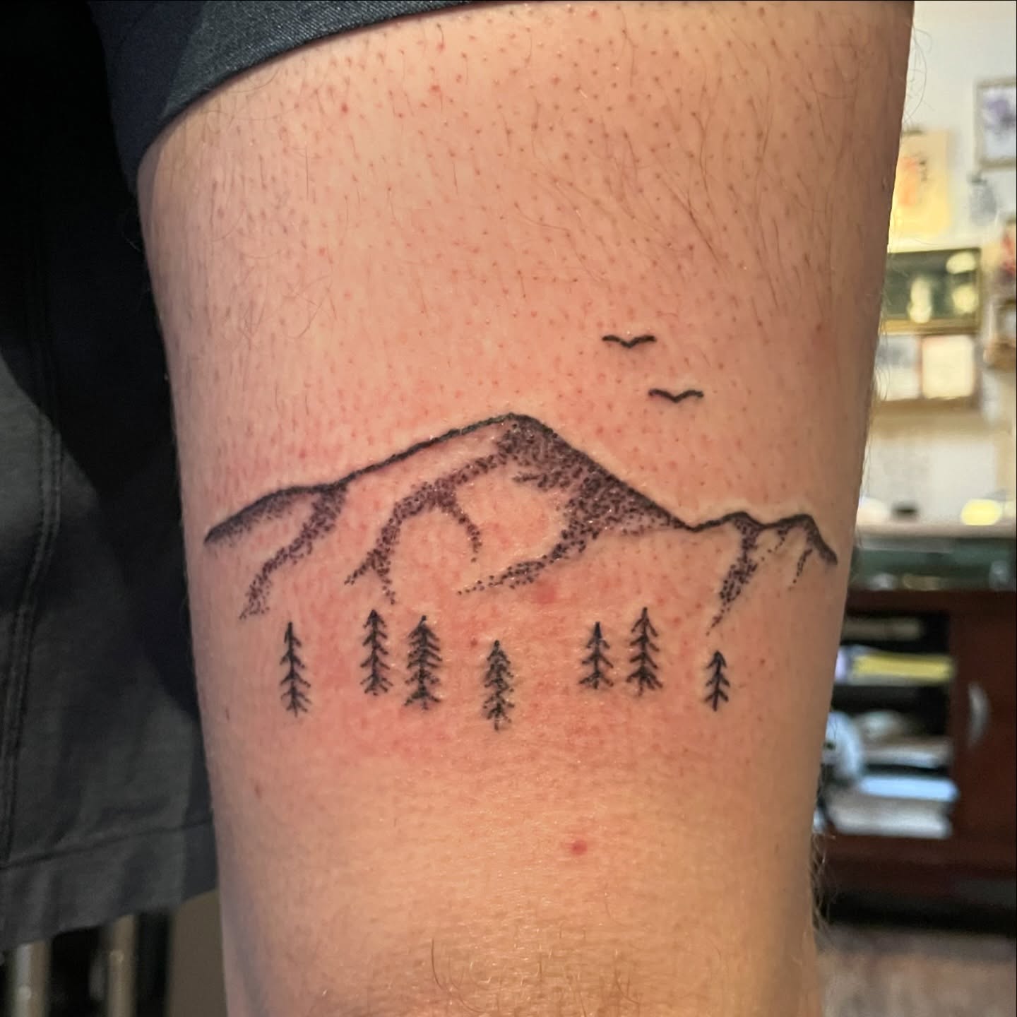 Tattoo by @roepoke — dotwork