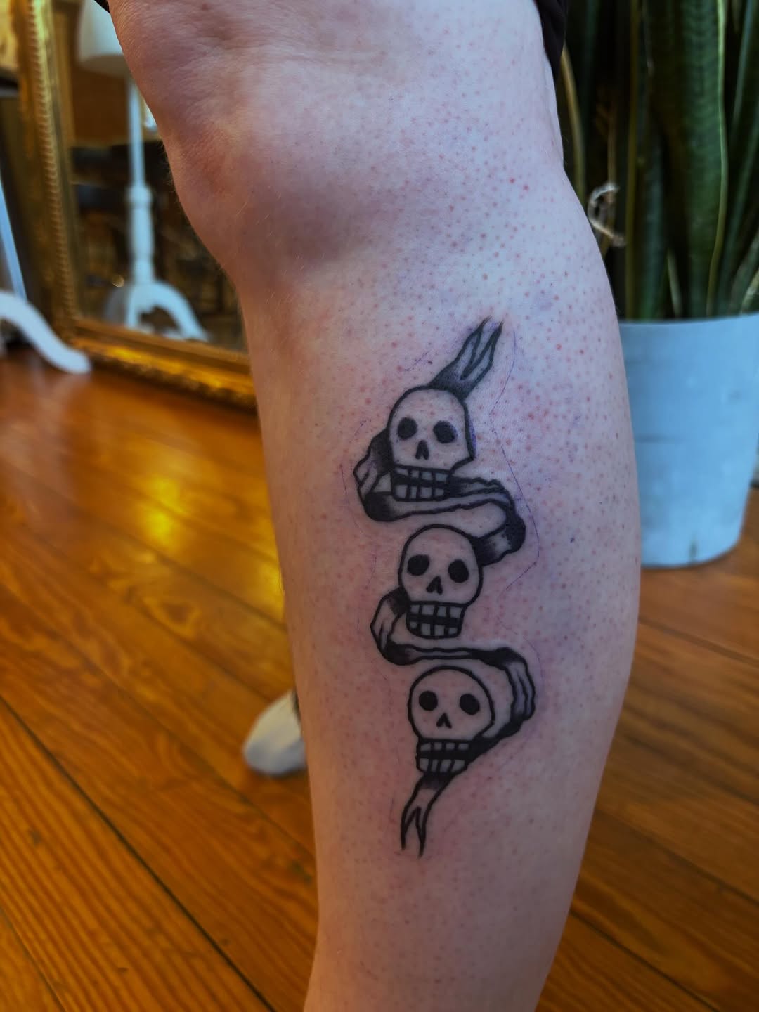 Tattoo by @easy_peezy_pokes — blackwork