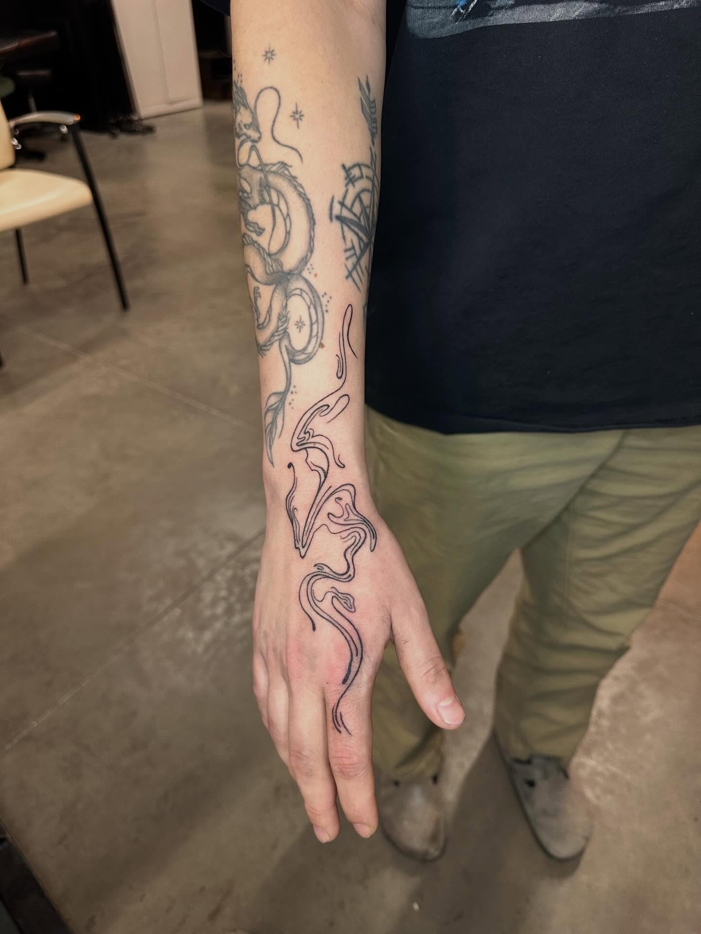 Tattoo by @gwt_artworks — black_and_grey