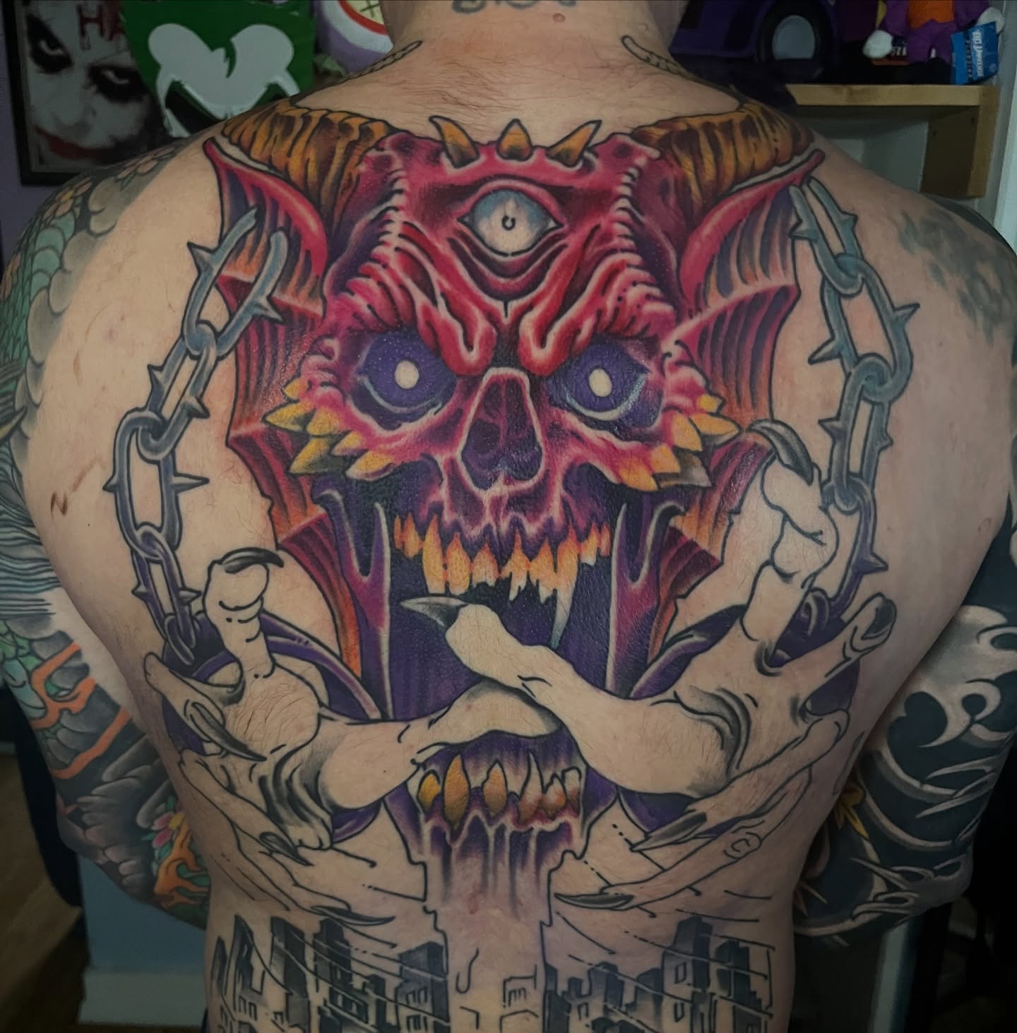 Tattoo by @creepy_jason β dark_realism, neo_traditional