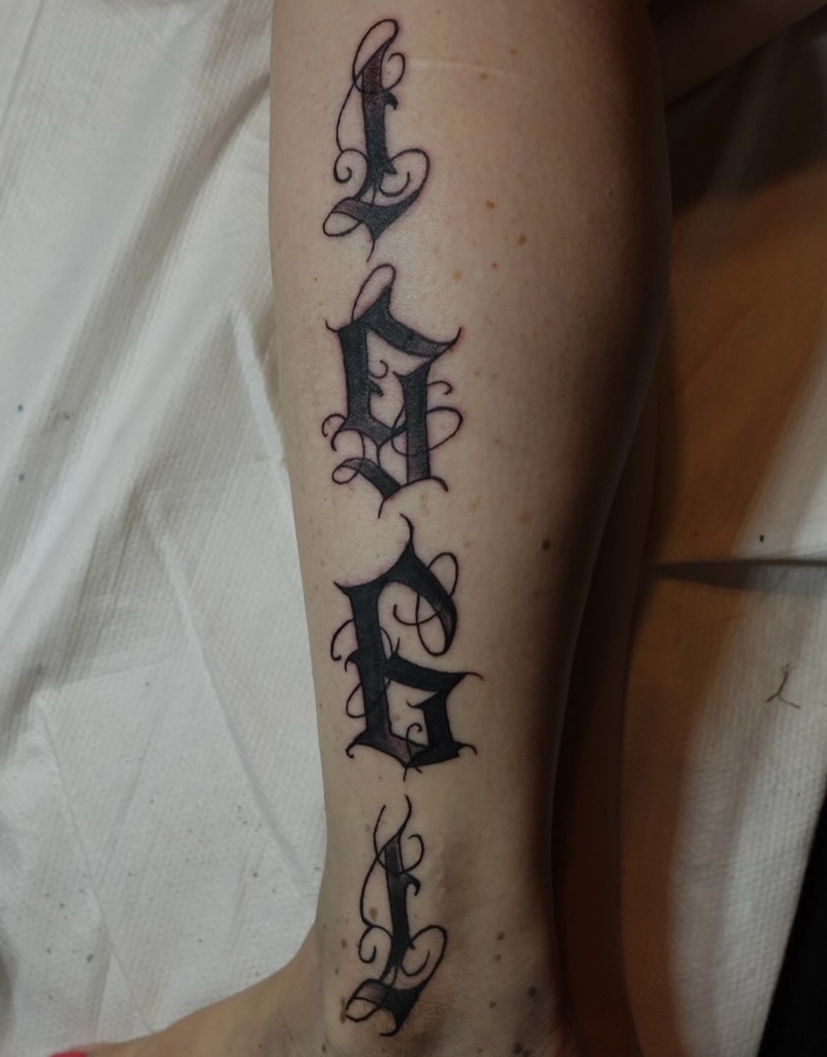 Tattoo by @offdosage.tats, San Diego, CA