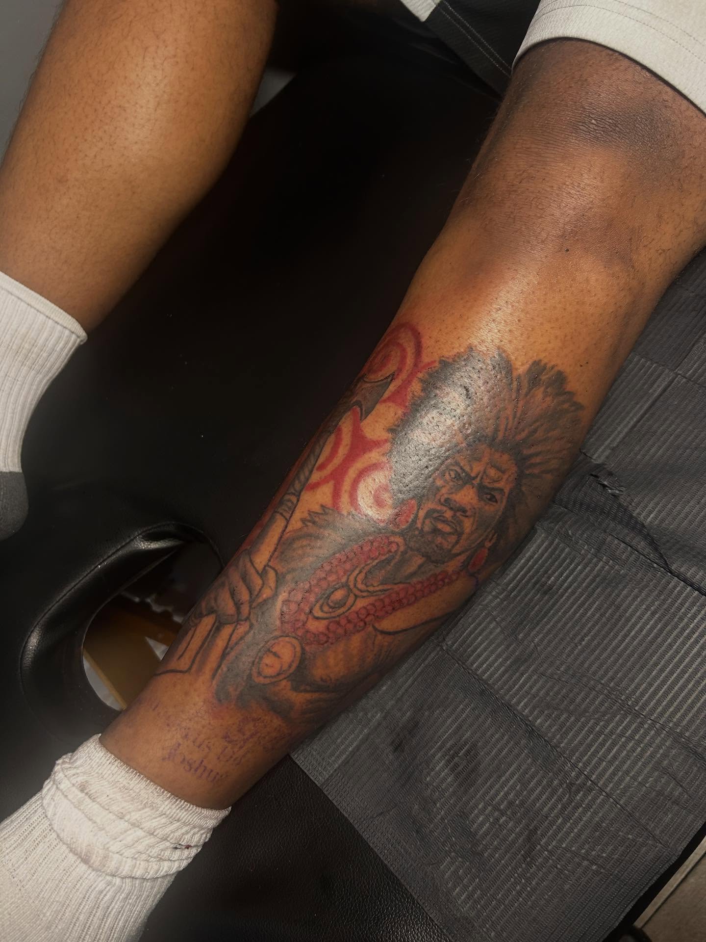 Tattoo by @artbychrisclark — american_traditional, realism
