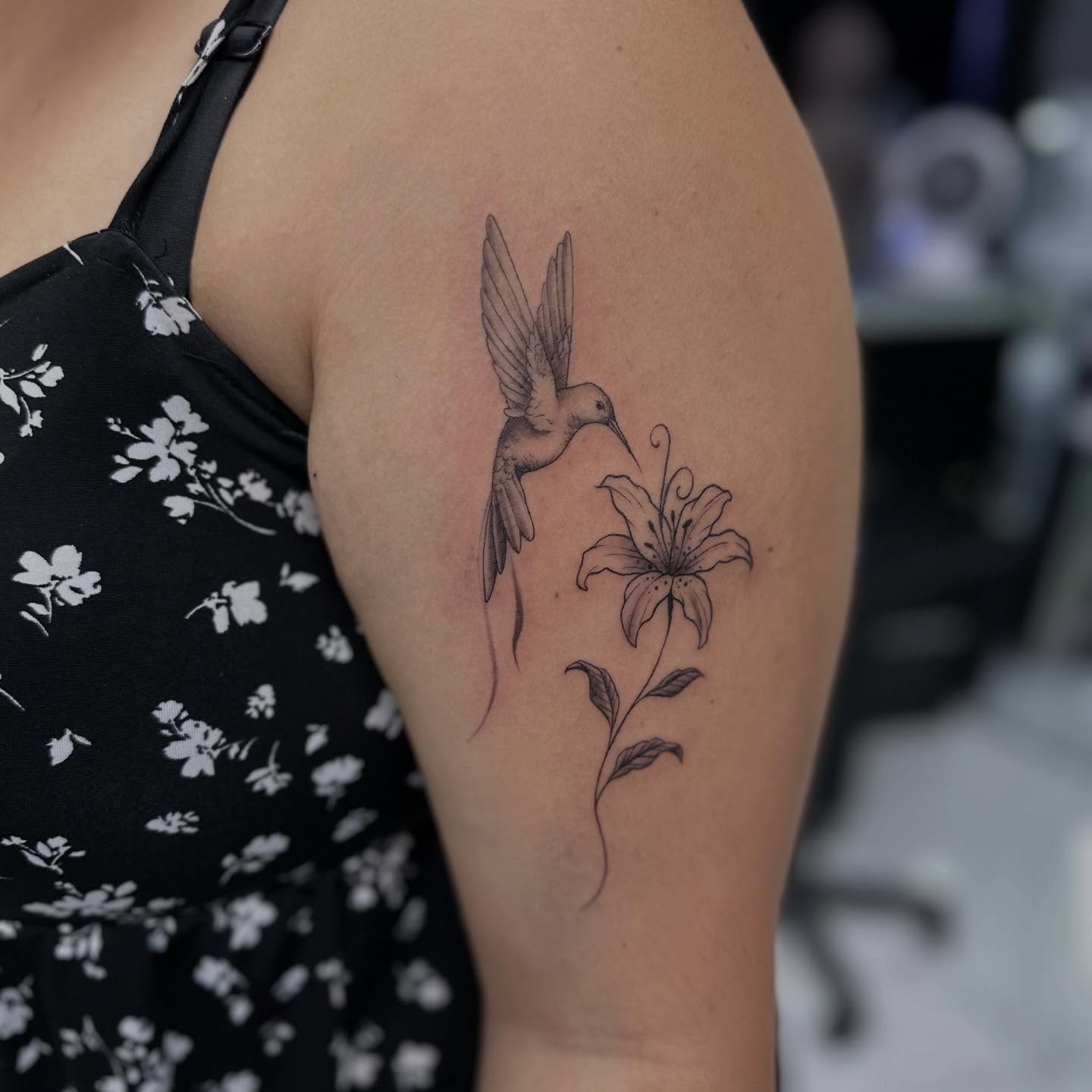 Tattoo by @viciousmarc — black_and_grey