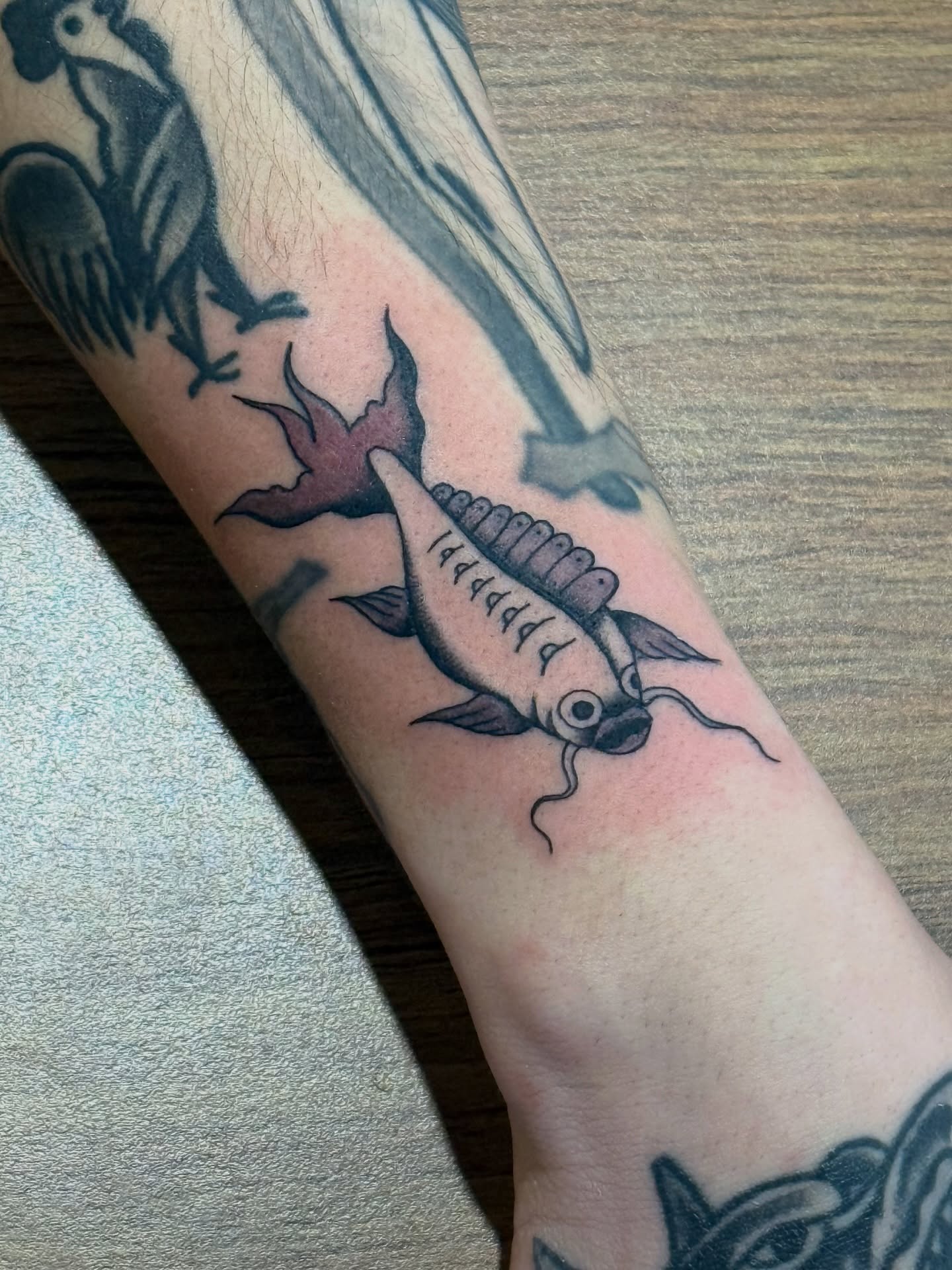 Tattoo by @nathanwohlftattooing — american_traditional