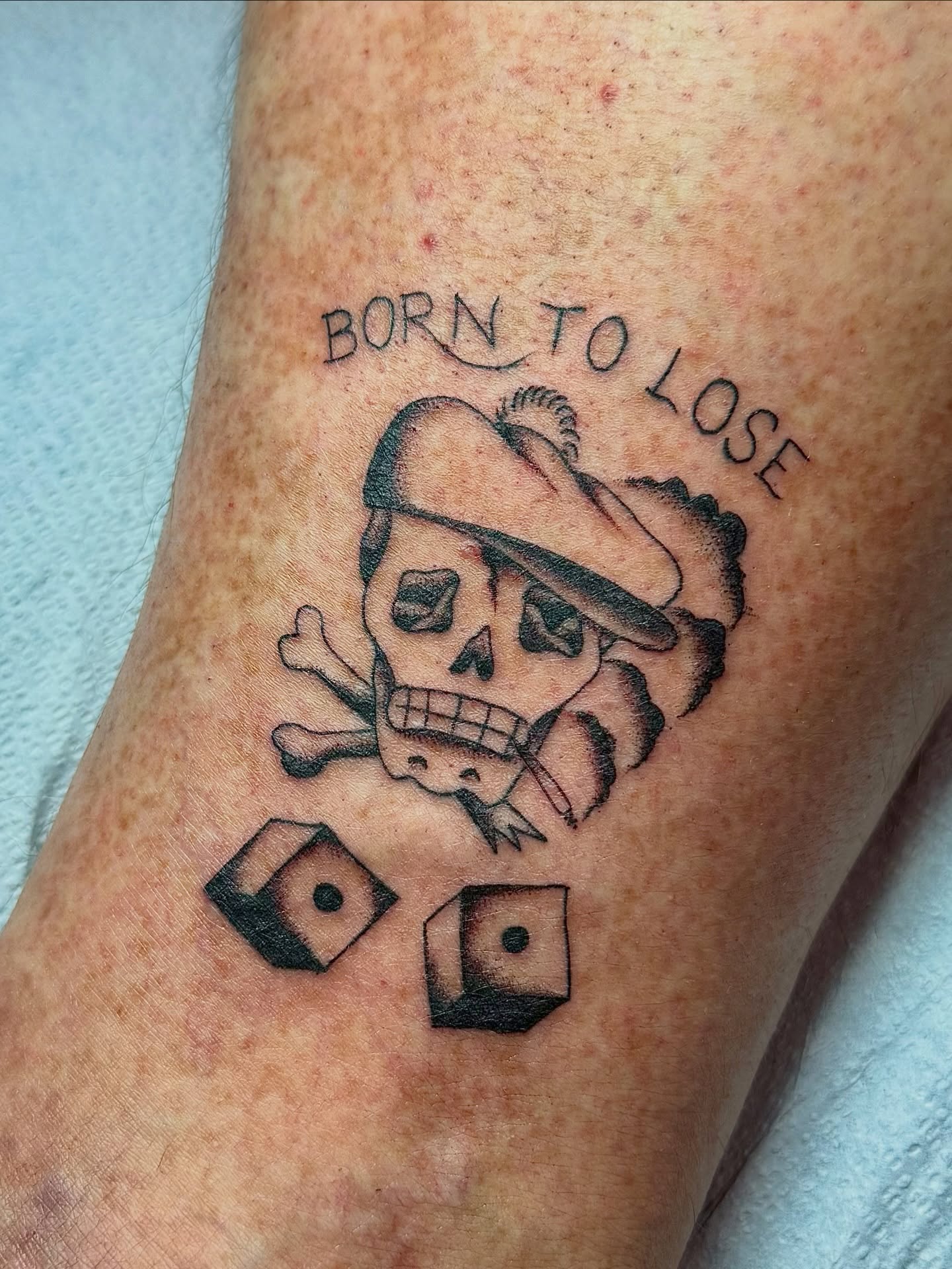 Tattoo by @nathanwohlftattooing — black_and_grey