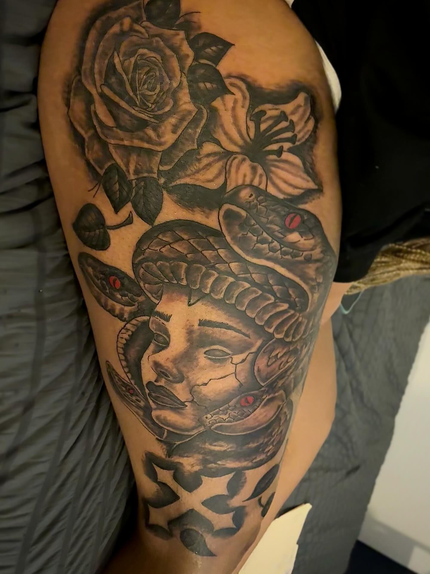 Tattoo by @inkedby_sonya_son — american_traditional, black_and_grey