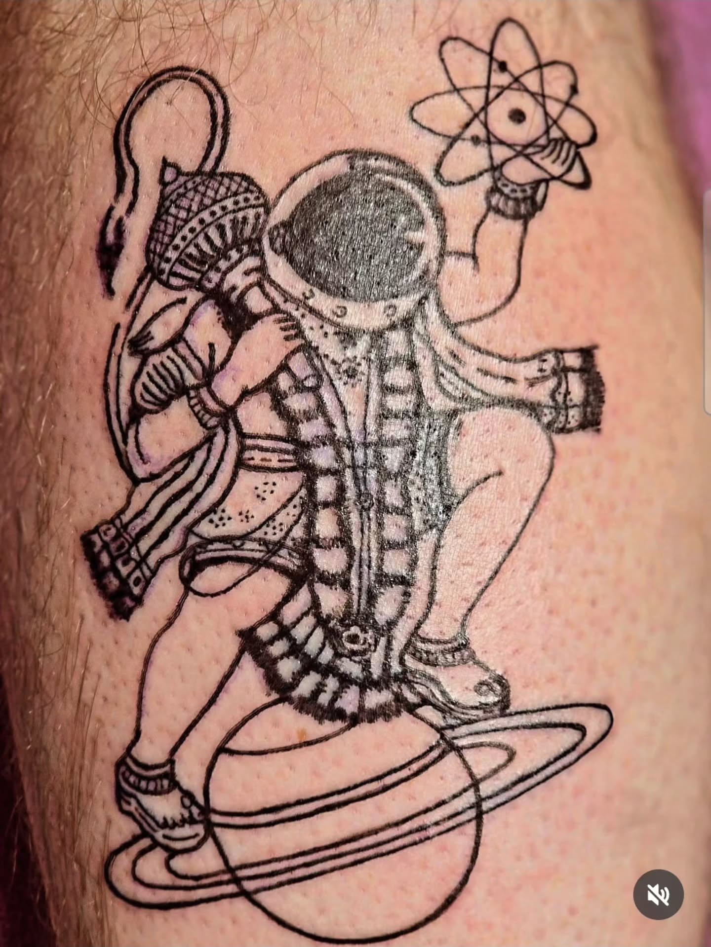 Tattoo by @ammyfoste — dotwork, geometric