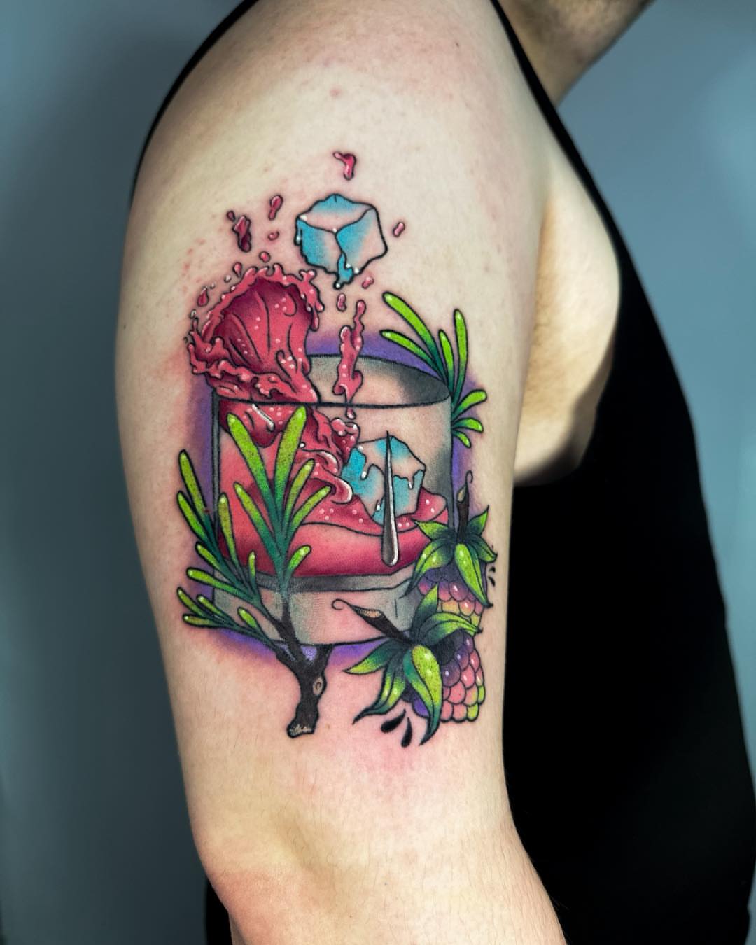 Tattoo by @lunatik_ttt — new_school