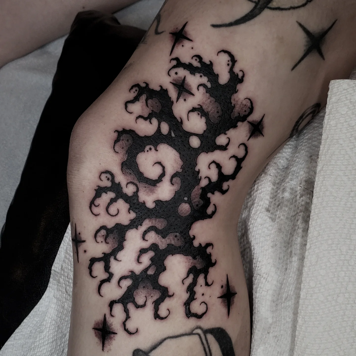Tattoo by @the.sprouler โ black_and_grey