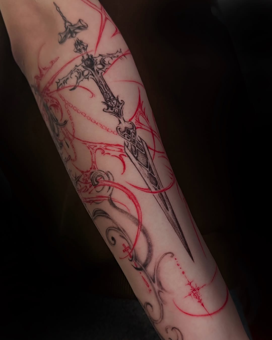 Tattoo by @geetat7 — fine_line, black_and_grey