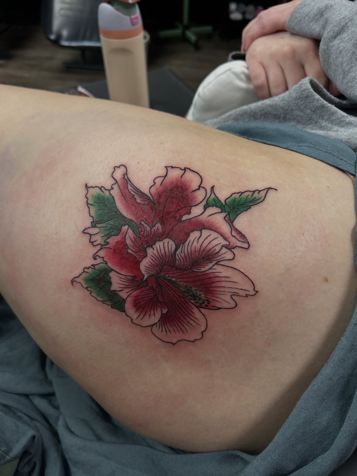 Tattoo by @dokkaebi_ink — realism
