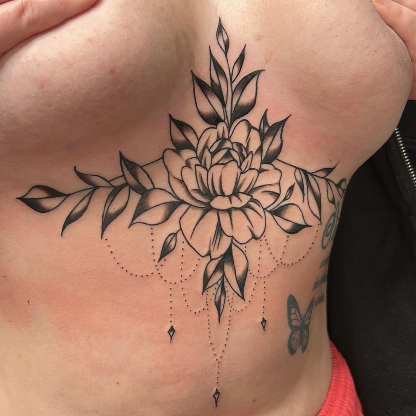 Tattoo by @la5k0_creati0n5 — dotwork, black_and_grey