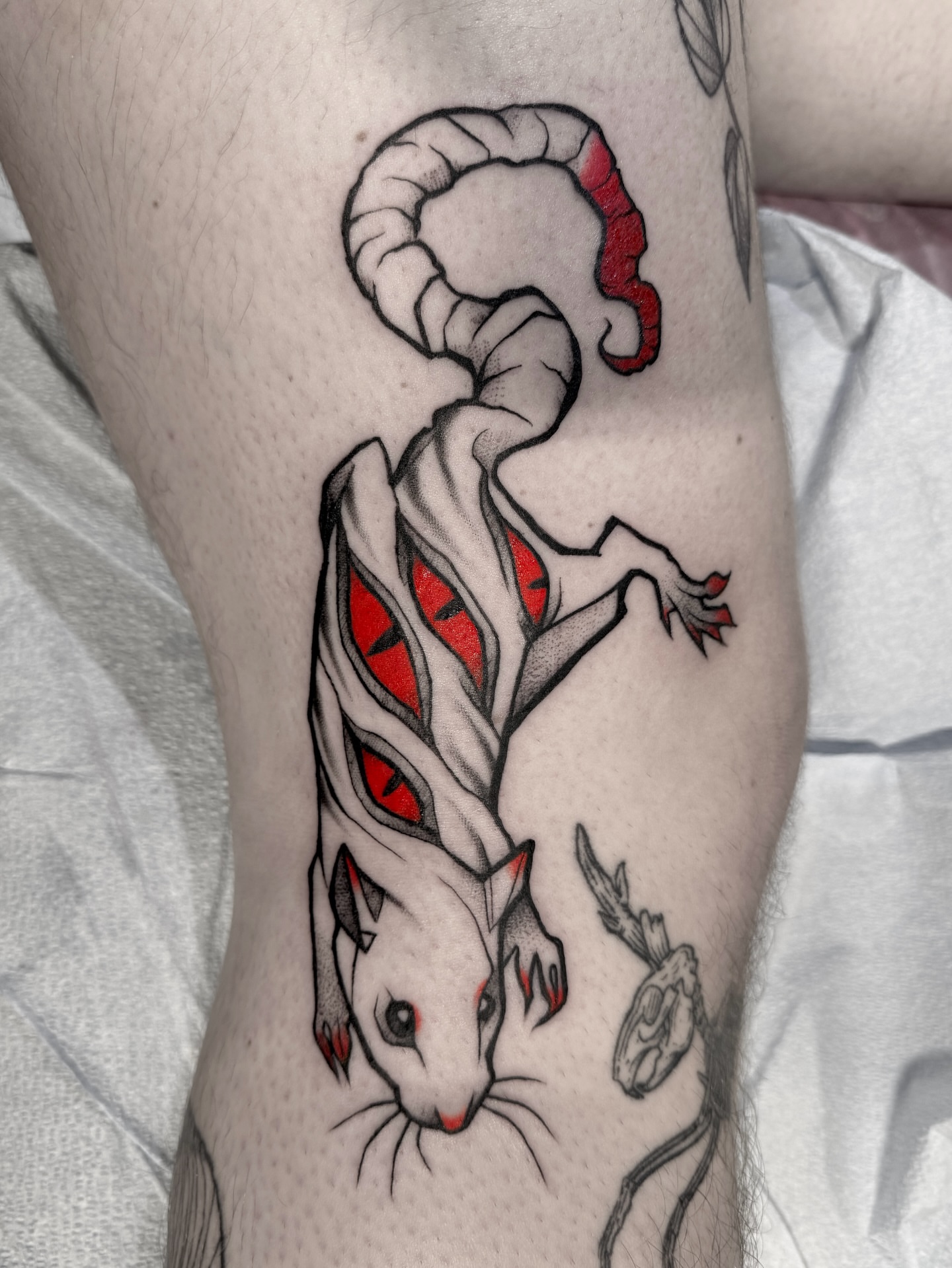 Tattoo by @connellytaittattoo — dotwork, realism