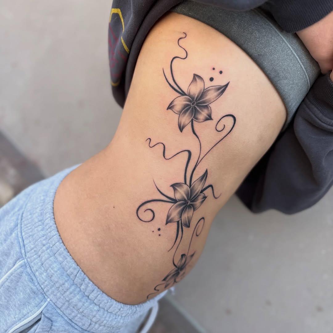 Tattoo by @faith_tat2 — fine_line, black_and_grey