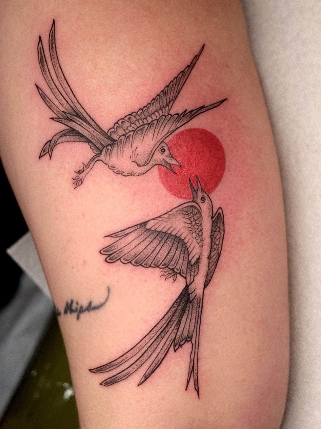 Tattoo by @shaypokes — black_and_grey
