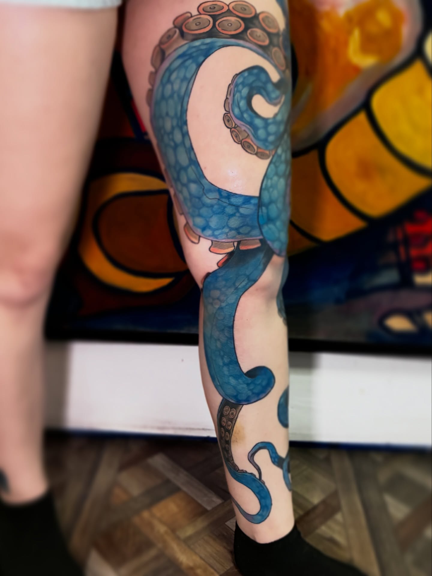 Tattoo by @goblin_smasher — dotwork