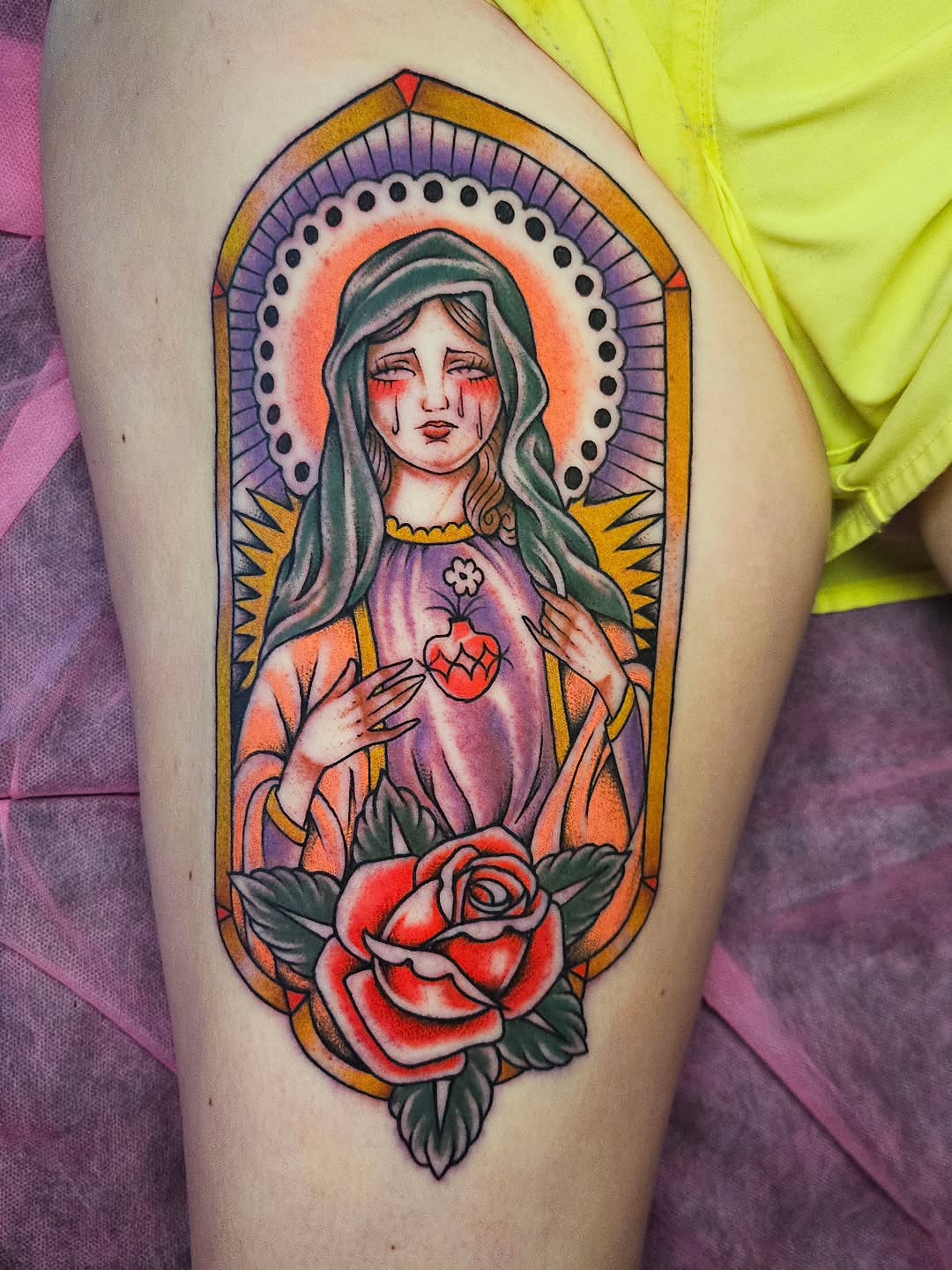 Tattoo by @prettiepluto — american_traditional