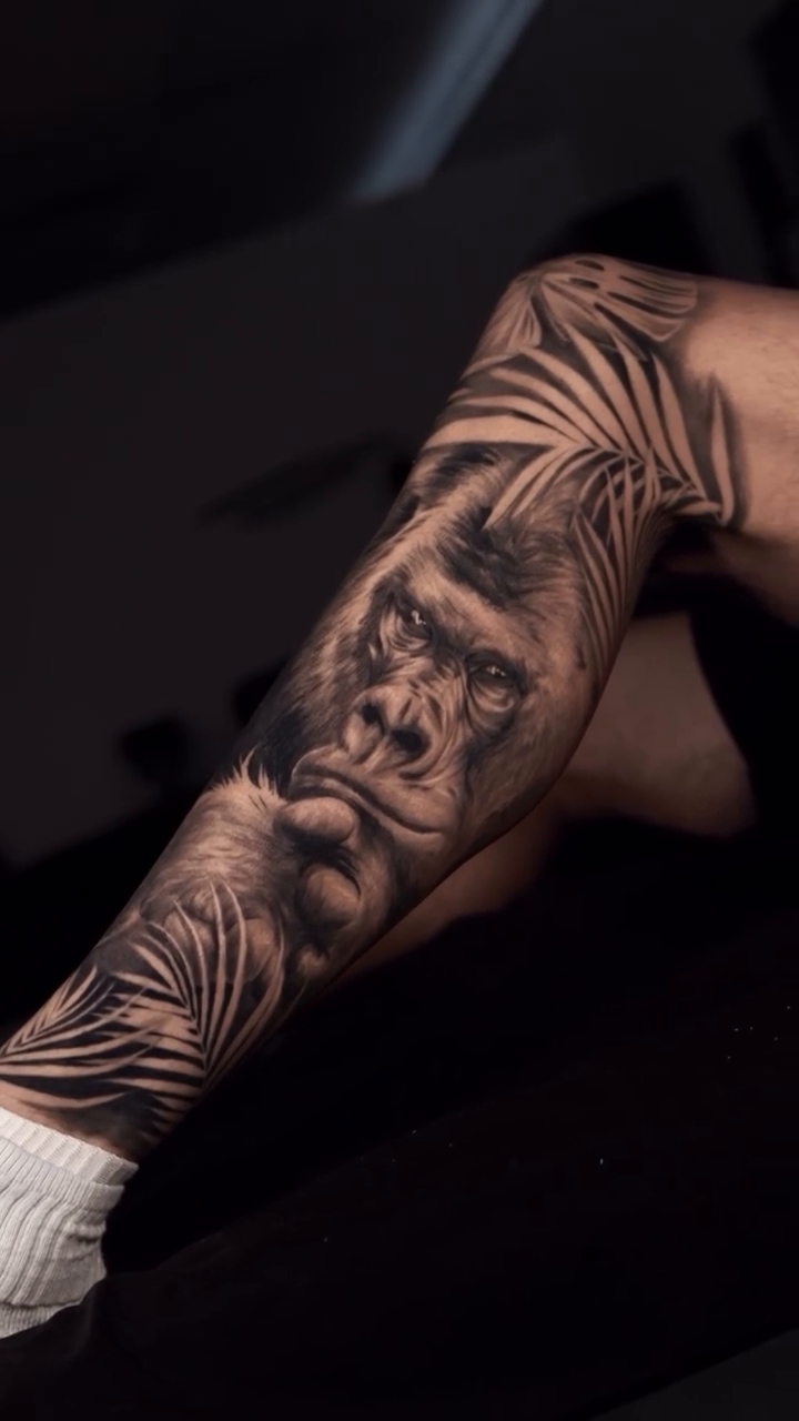 Tattoo by @reyolivarestattoos — realism, black_and_grey