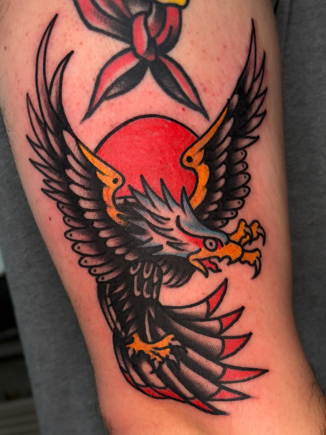 Tattoo by @tonykaplantattoo — american_traditional