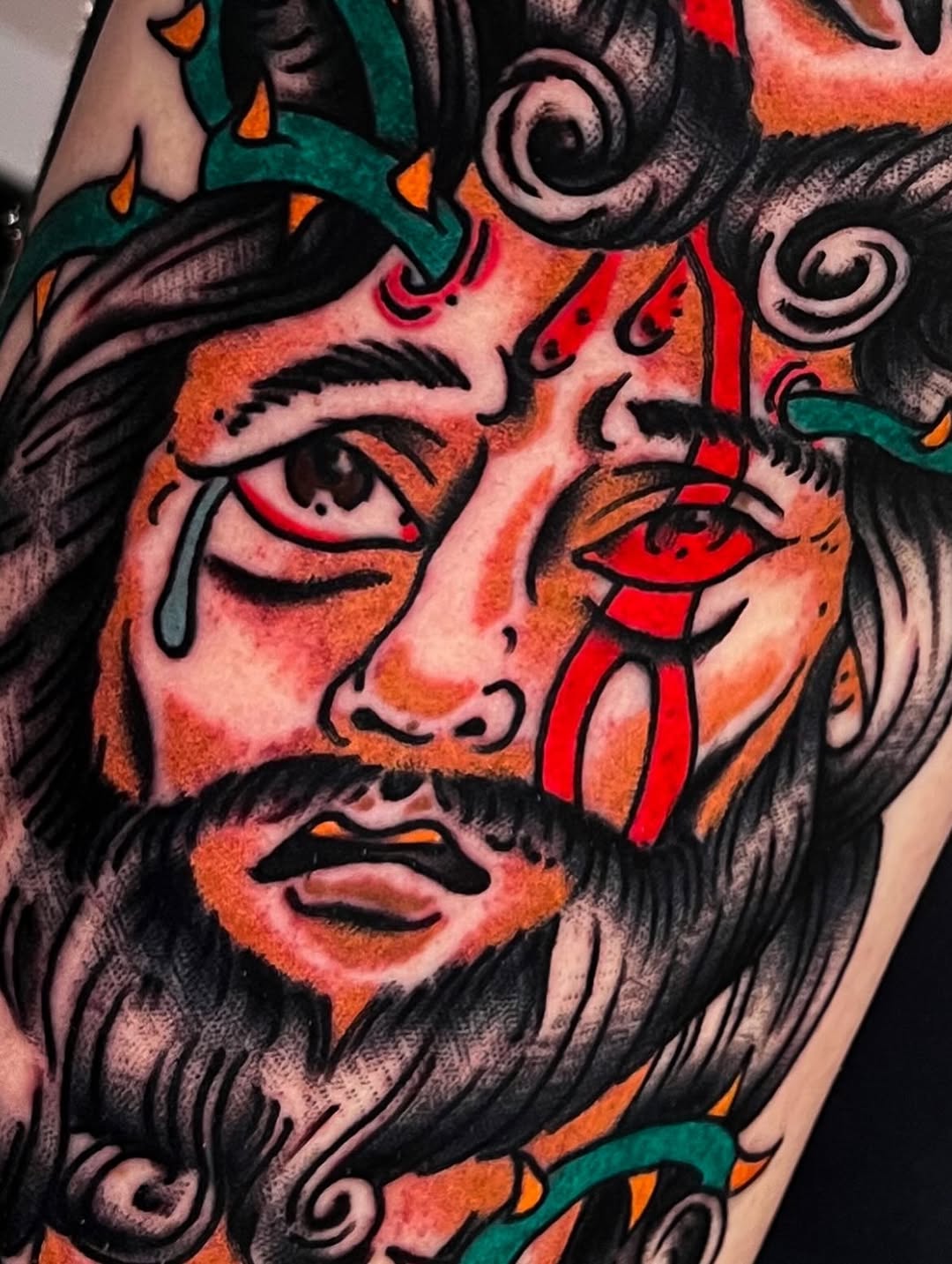 Tattoo by @slygibson — neo_traditional, black_and_grey