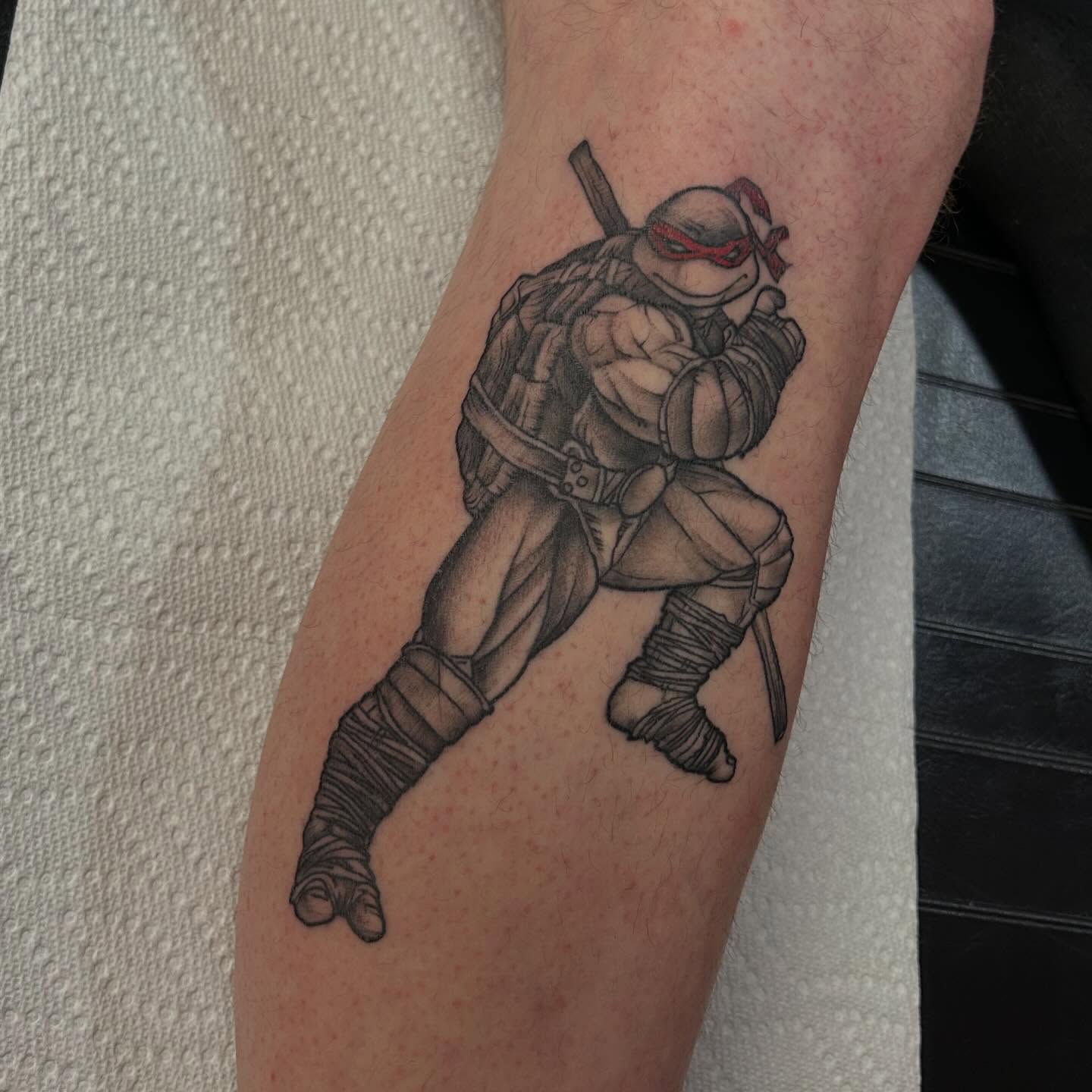 Tattoo by @chris_renaissancetattoos — black_and_grey