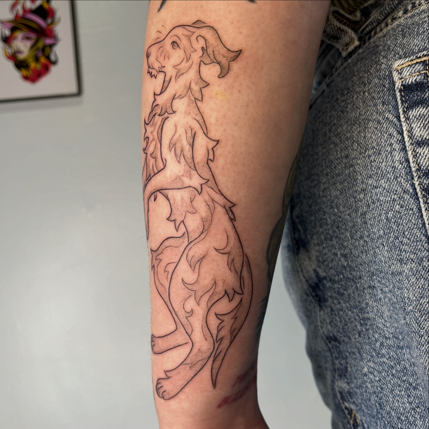 Tattoo by @inkneous — black_and_grey