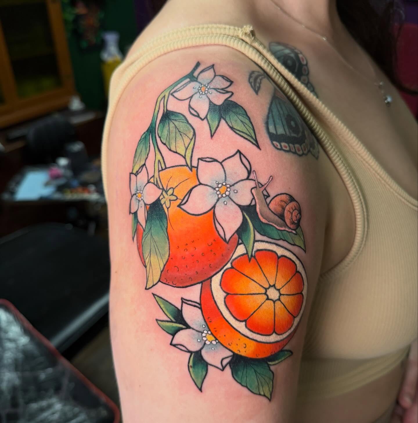 Tattoo by @oliviawhantattoos — new_school, realism