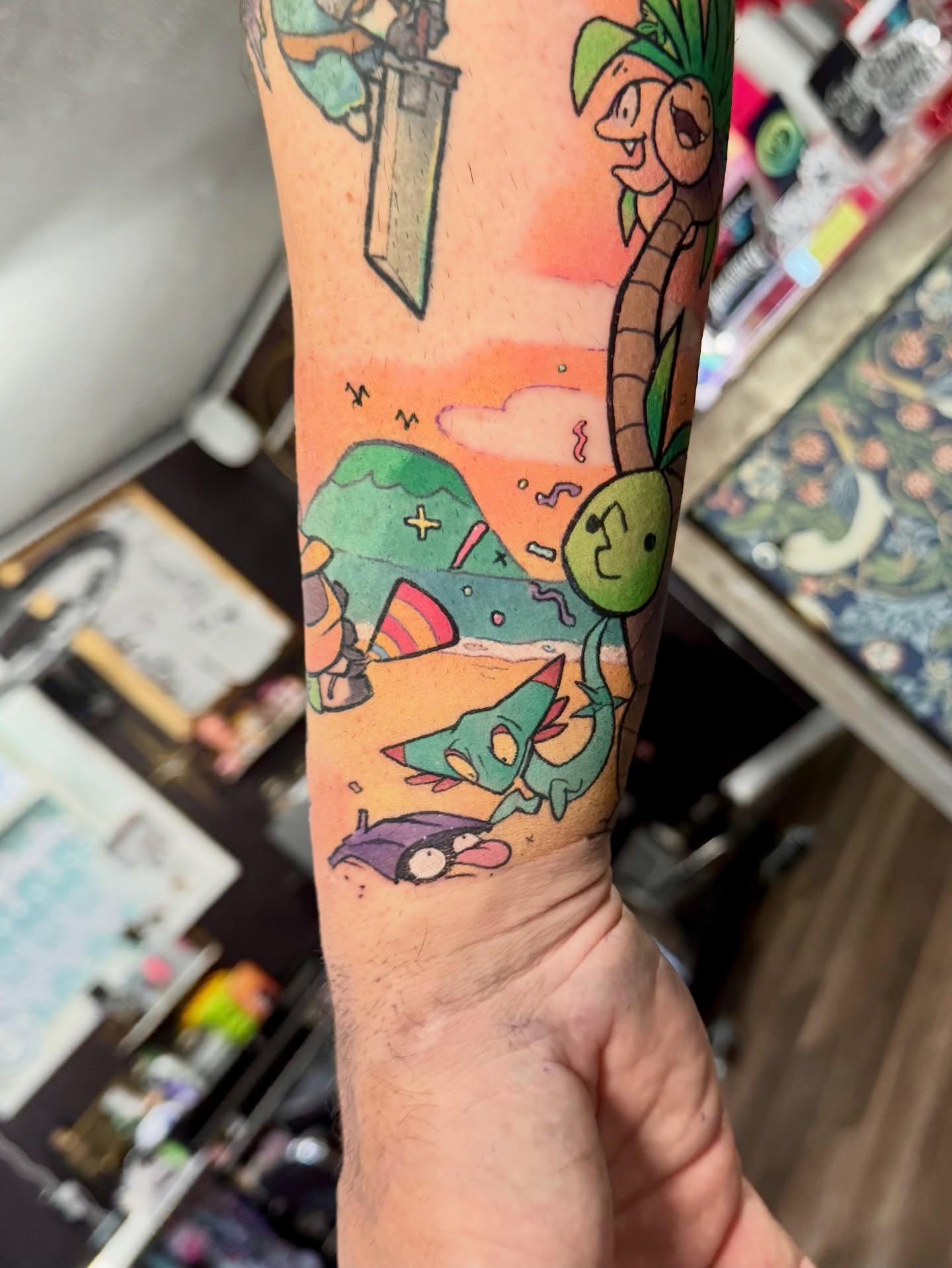 Tattoo by @topaciotattoos — new_school, illustrative
