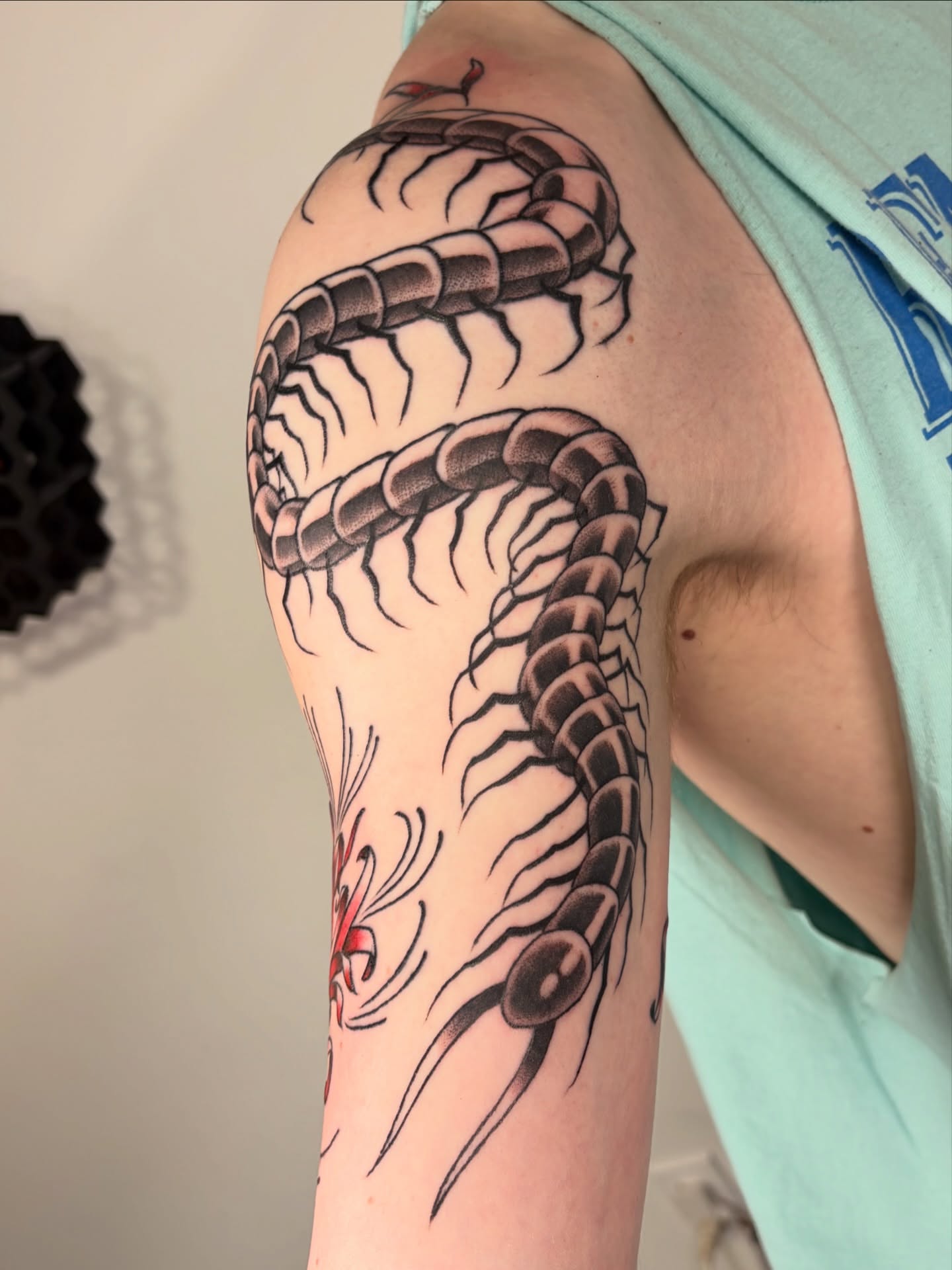 Tattoo by @tabshey_tattoo — black_and_grey