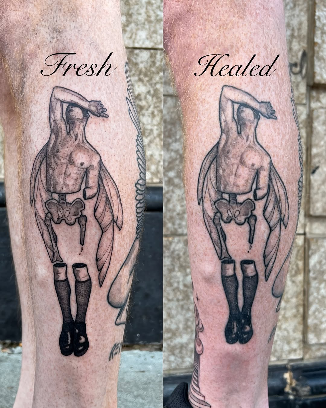 Tattoo by @cash_only_tattoos — black_and_grey, realism