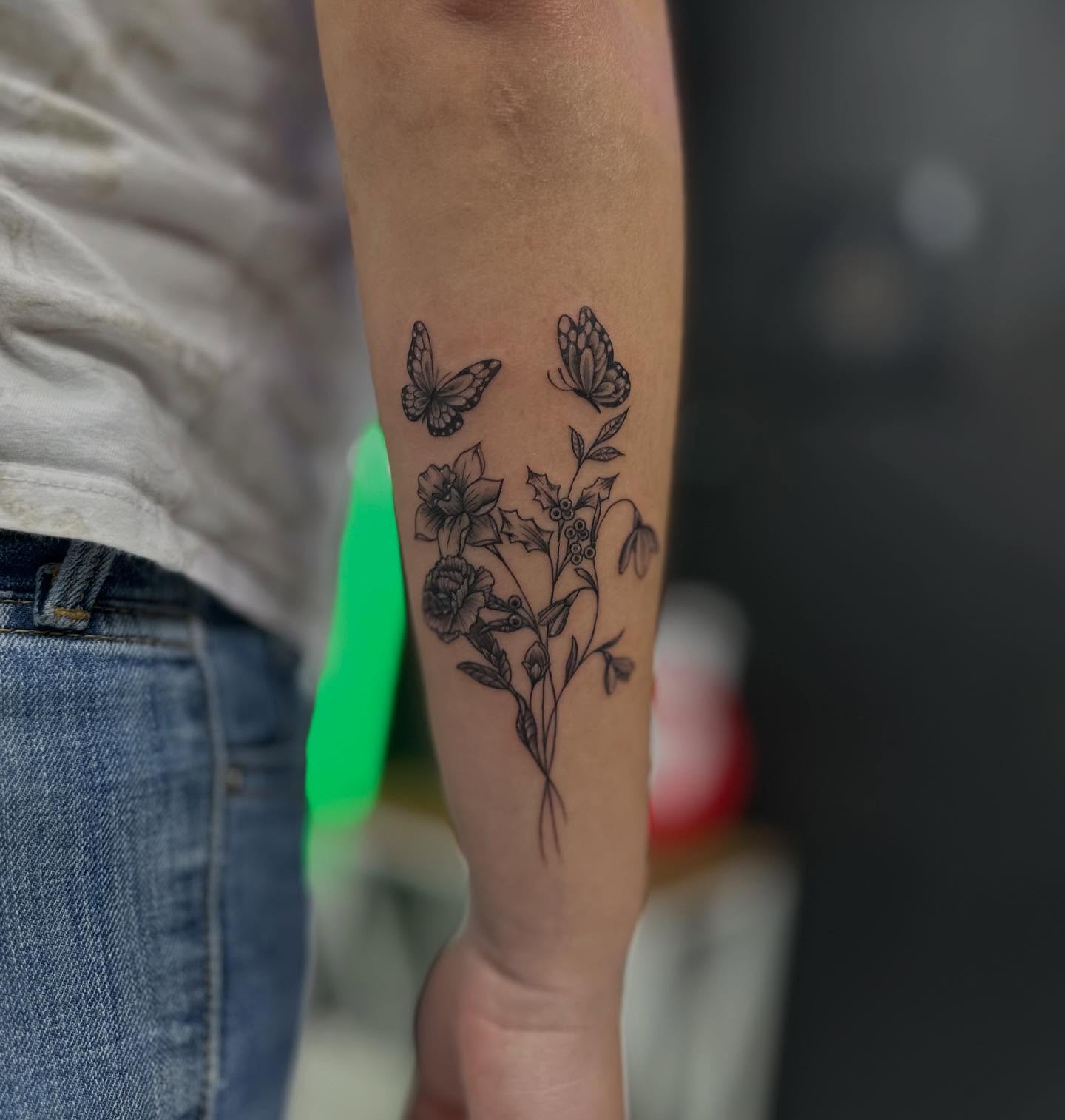 Tattoo by @viciousmarc — black_and_grey