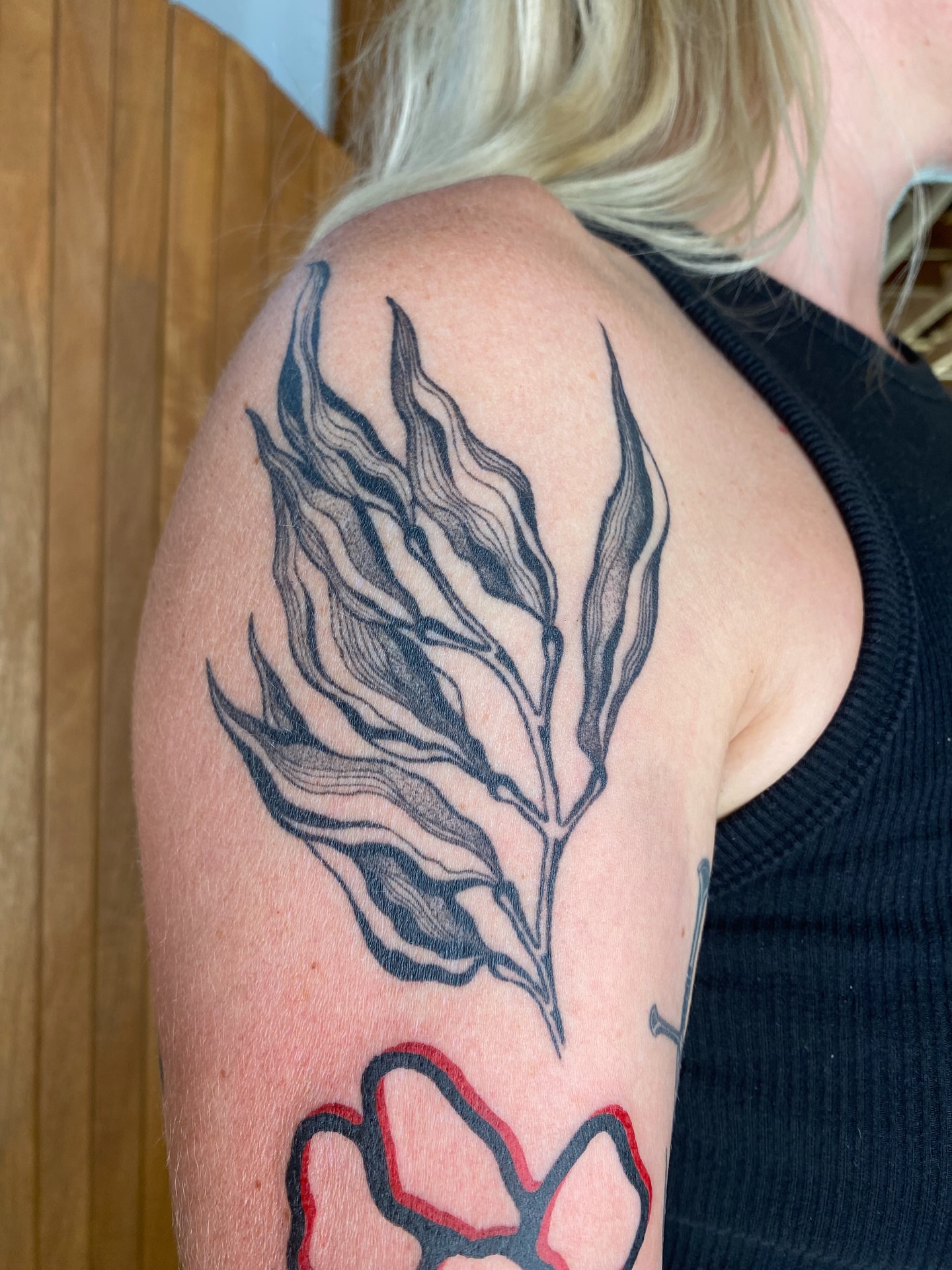 Tattoo by @rippintattoos — black_and_grey