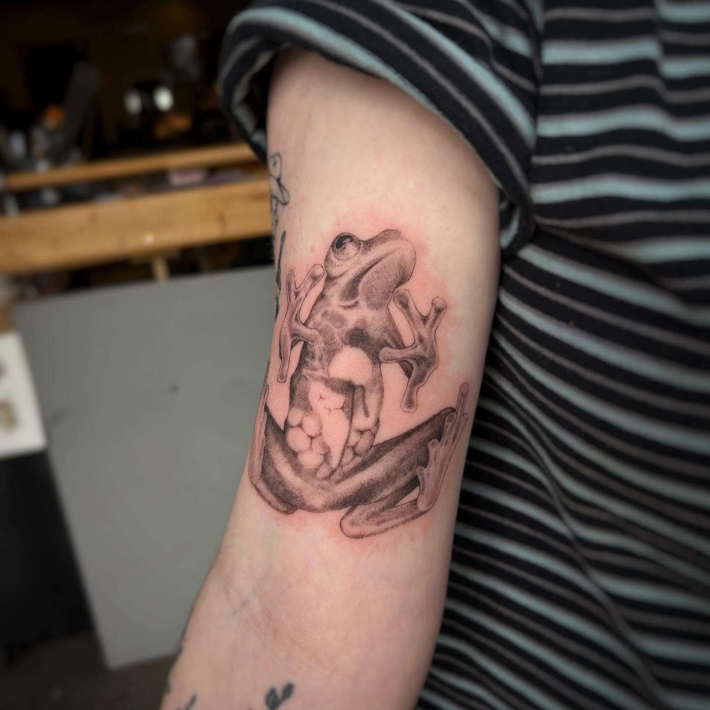 Tattoo by @candytuesday — dotwork, realism