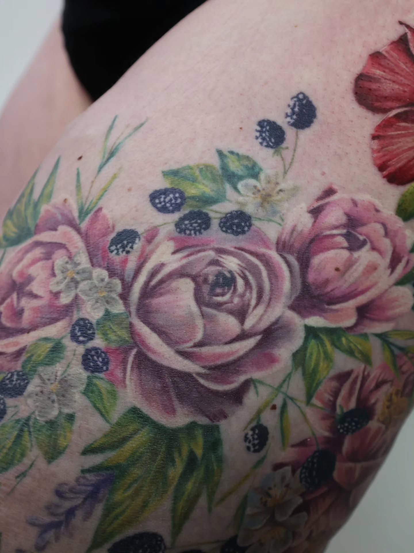 Tattoo by @kaileyjacob.tattoos — realism, watercolor