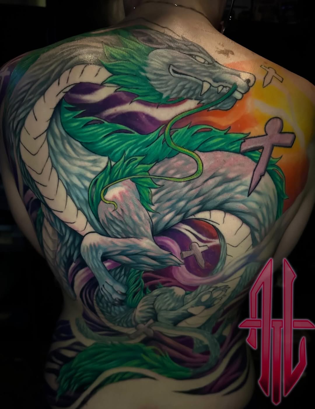 Tattoo by @tattoosbyandrewluce — anime, new_school