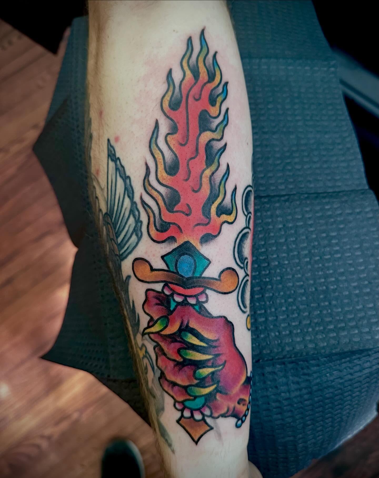 Tattoo by @christos_tattoos — american_traditional
