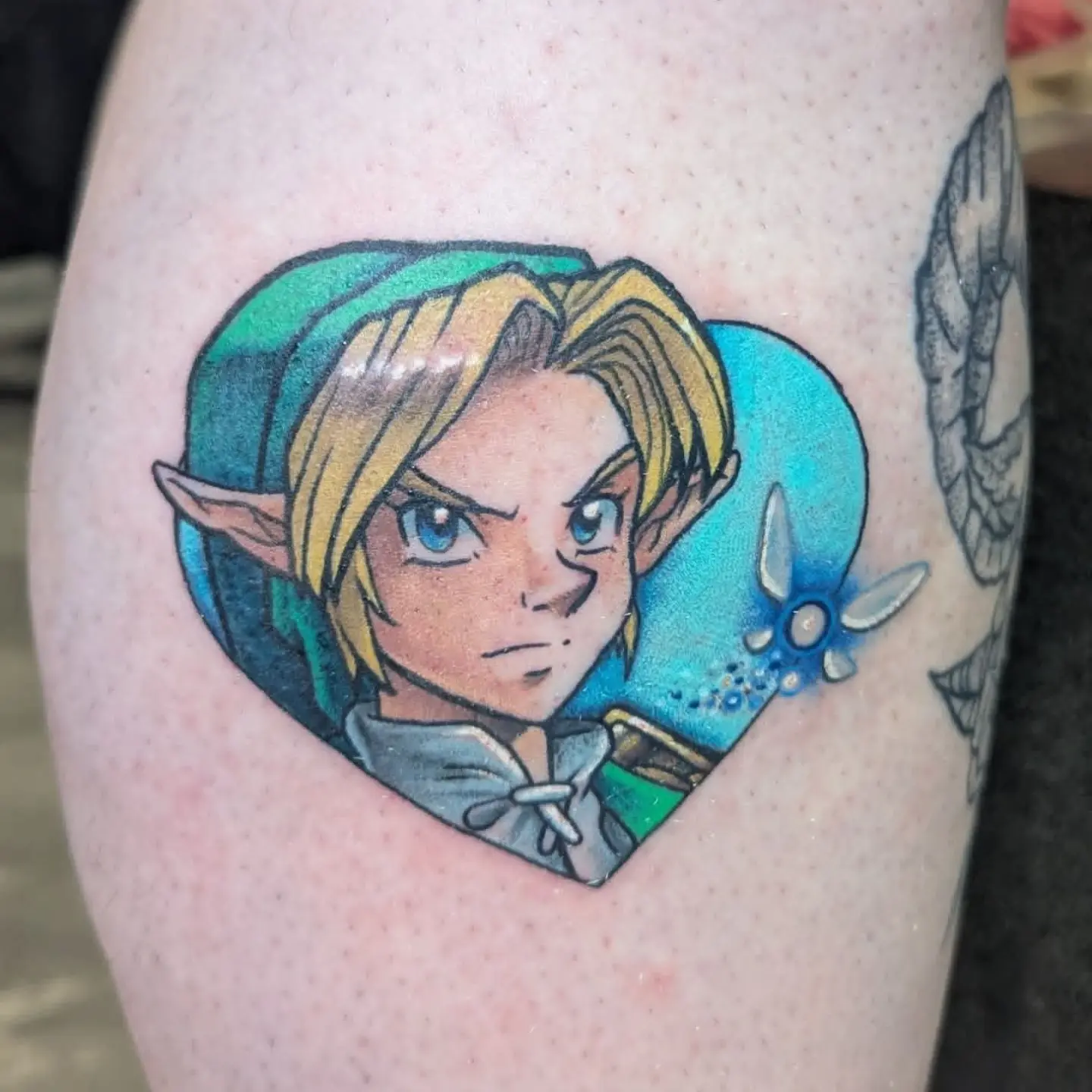Tattoo by @harley_makes_tattoos — anime