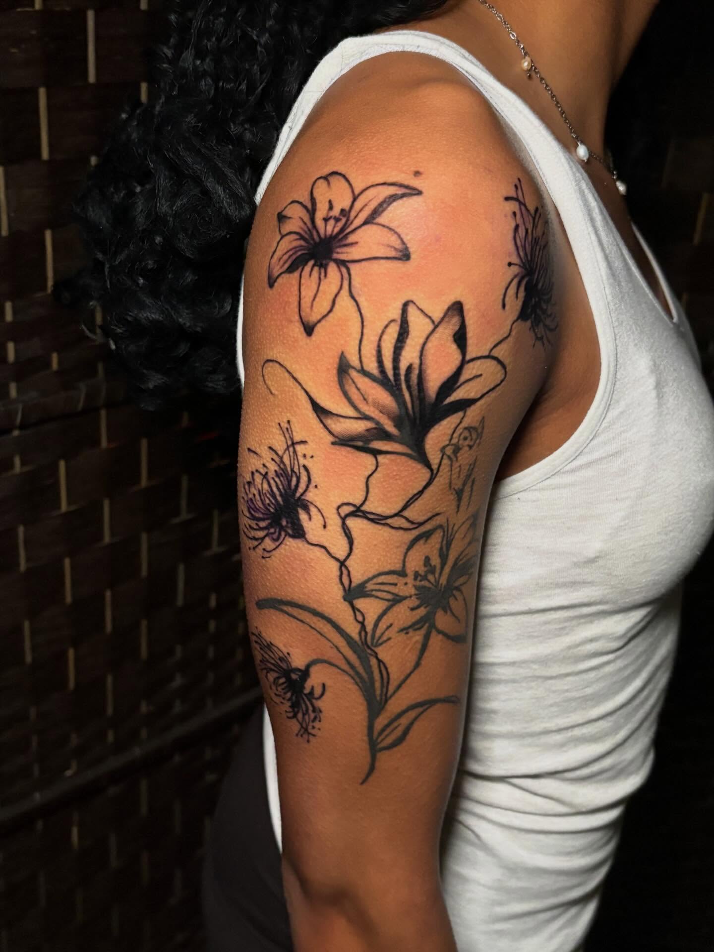 Tattoo by @dna_tattoos — black_and_grey