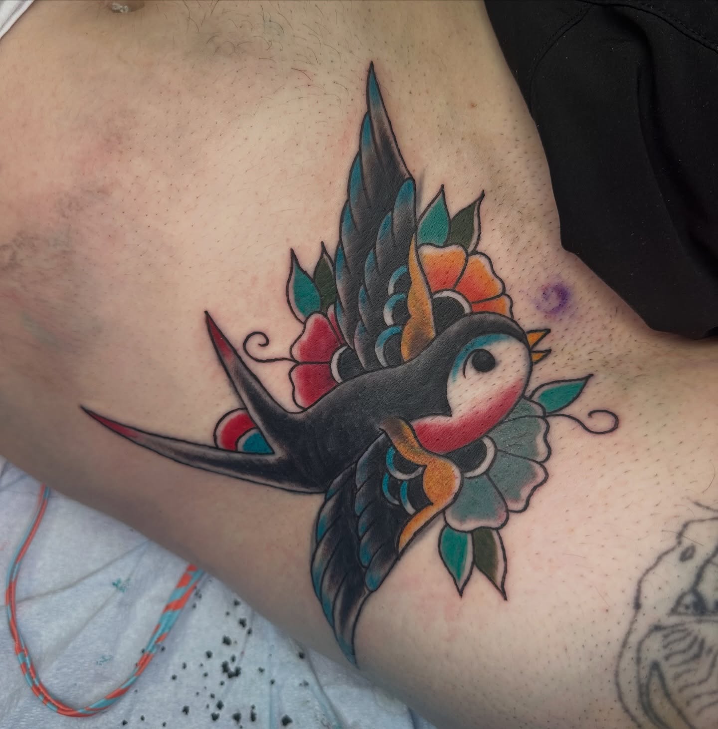 Tattoo by @cryptidtattooer — american_traditional