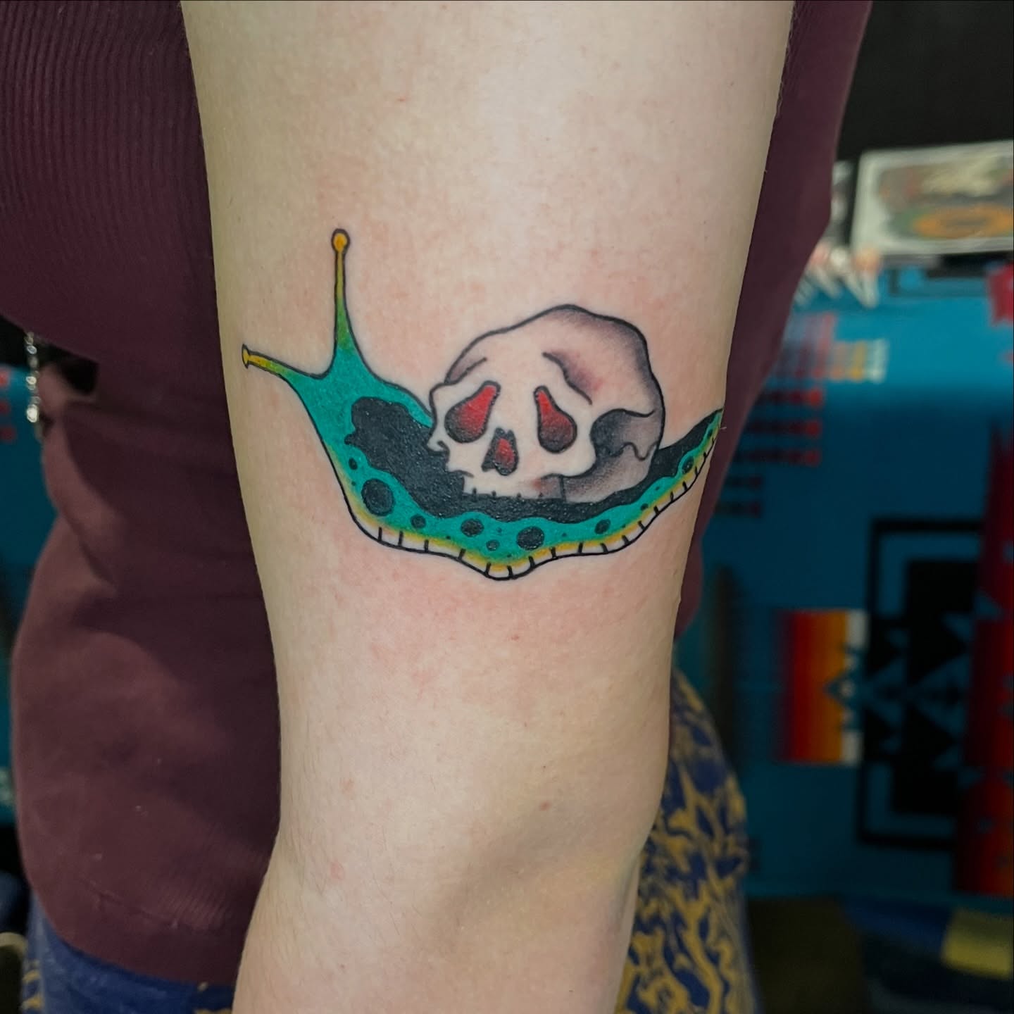 Tattoo by @inkedbybrianpdx — trash_polka