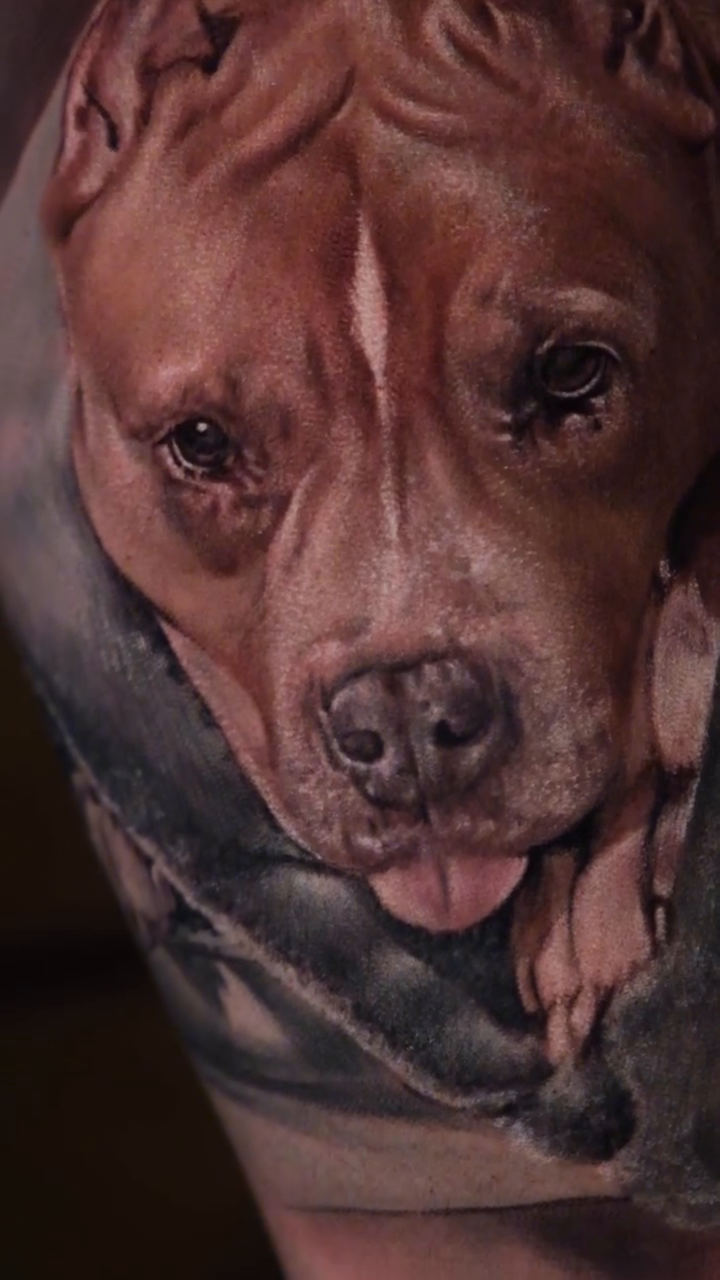 Tattoo by @nabokanastasya — realism, black_and_grey