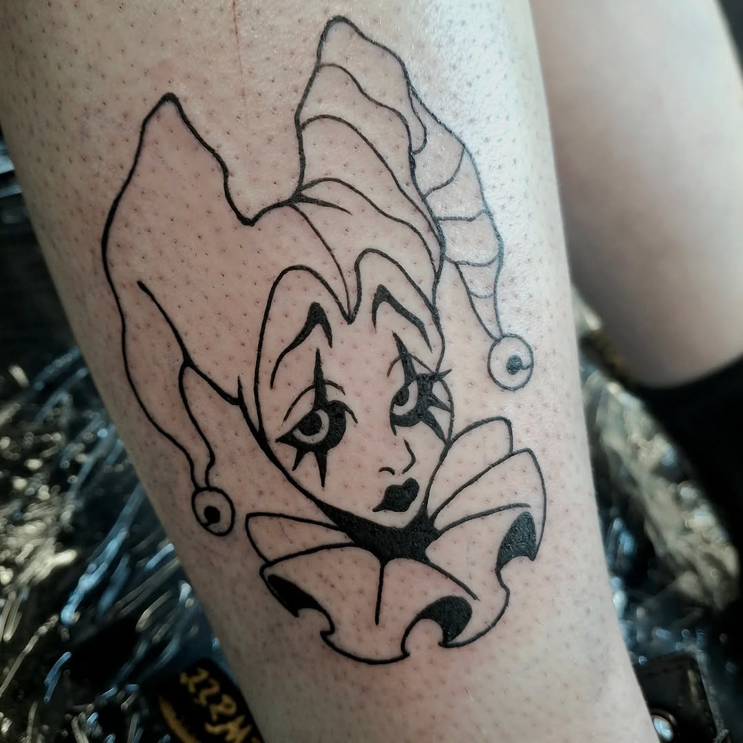 Tattoo by @makaylaawaffle — black_and_grey