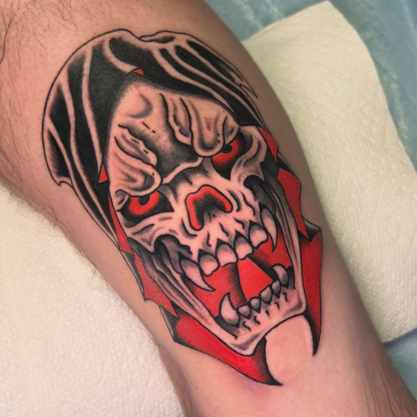 Tattoo by @trevorklohrtattoos — dark_realism