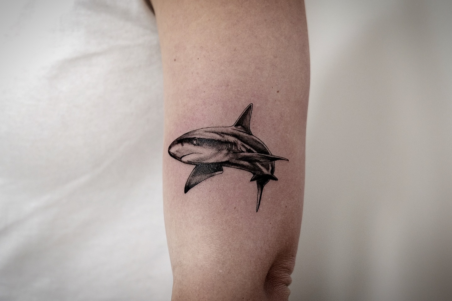 Tattoo by @godlikeadog โ black_and_grey