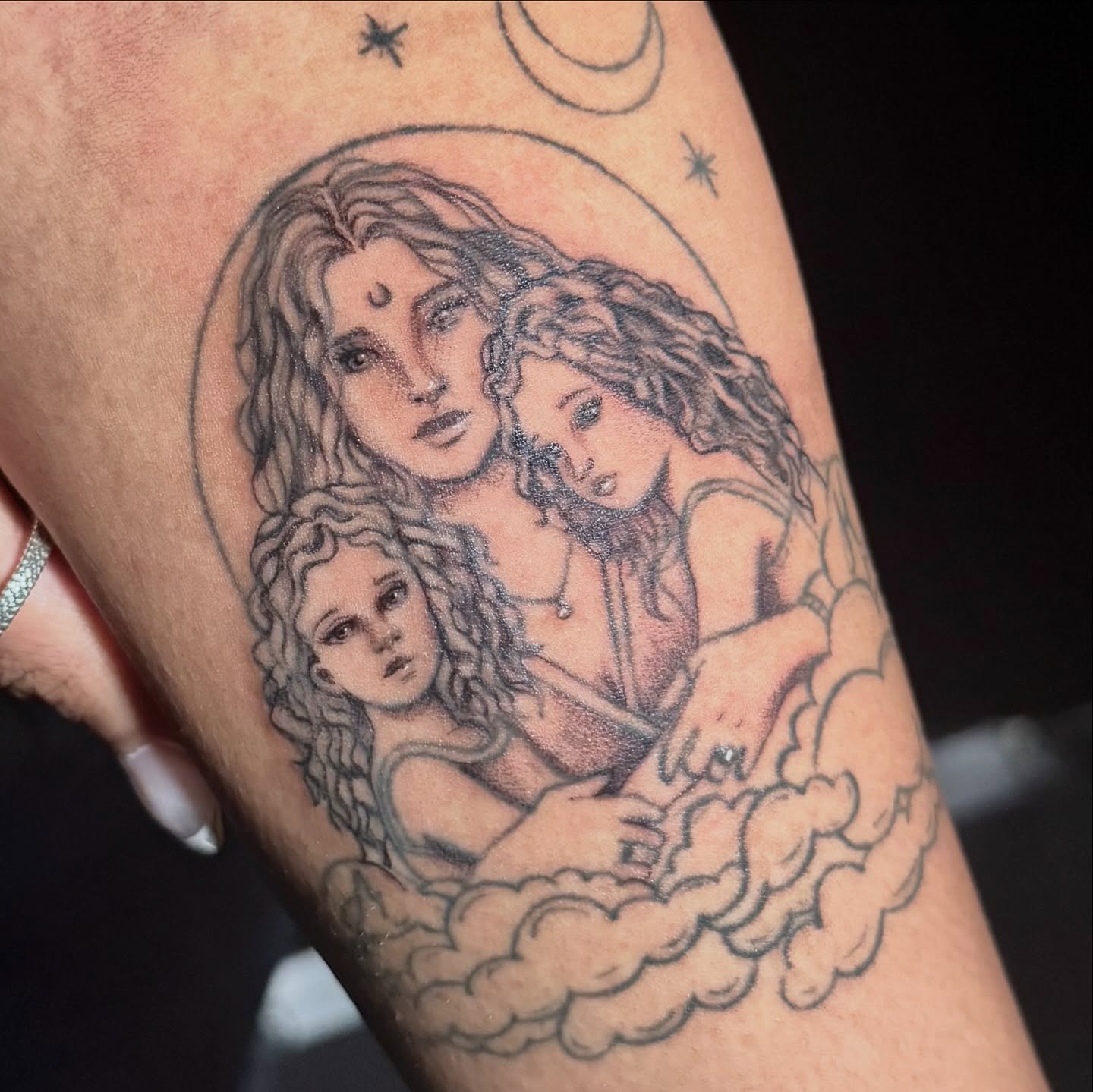 Tattoo by @dante_srs — black_and_grey, realism