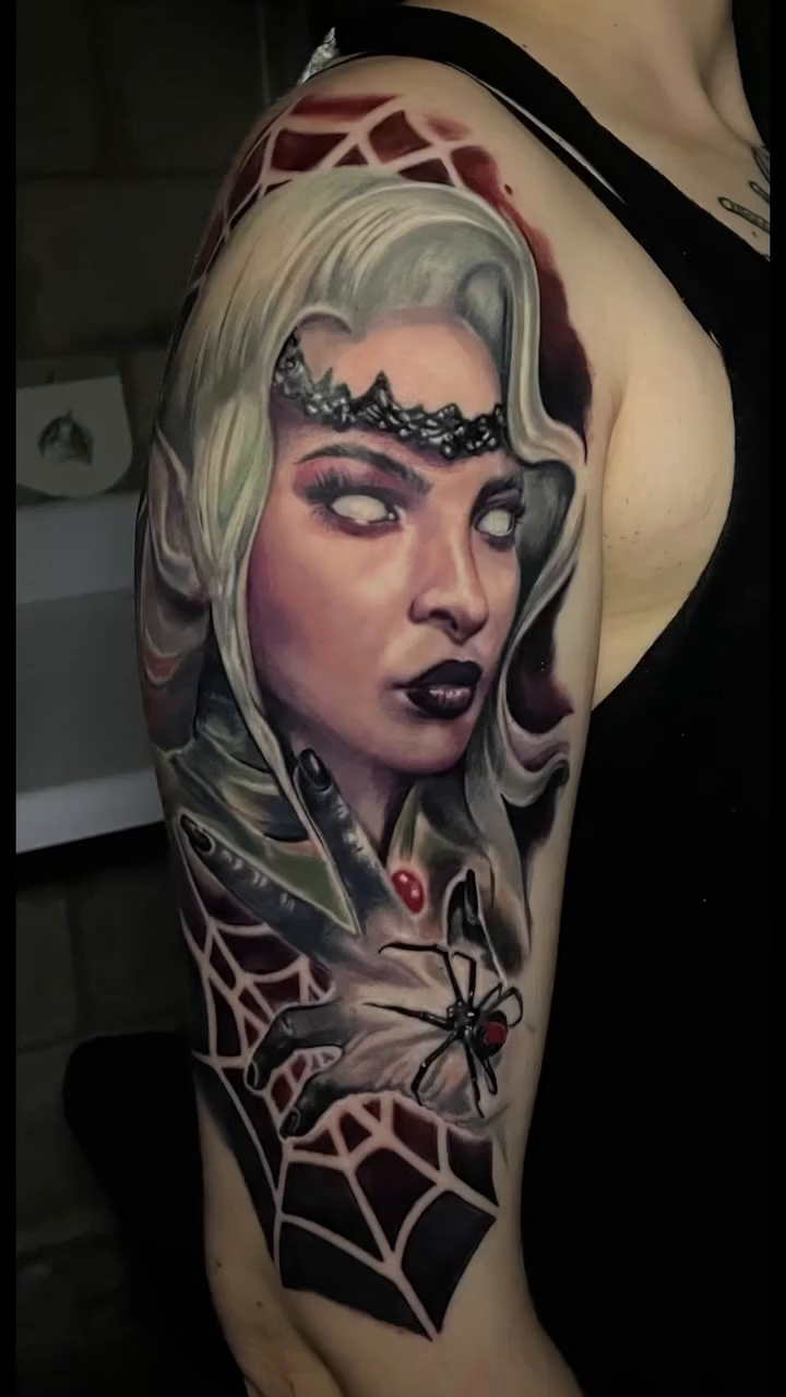 Tattoo by @nikkiharristattoo — realism, dark_realism
