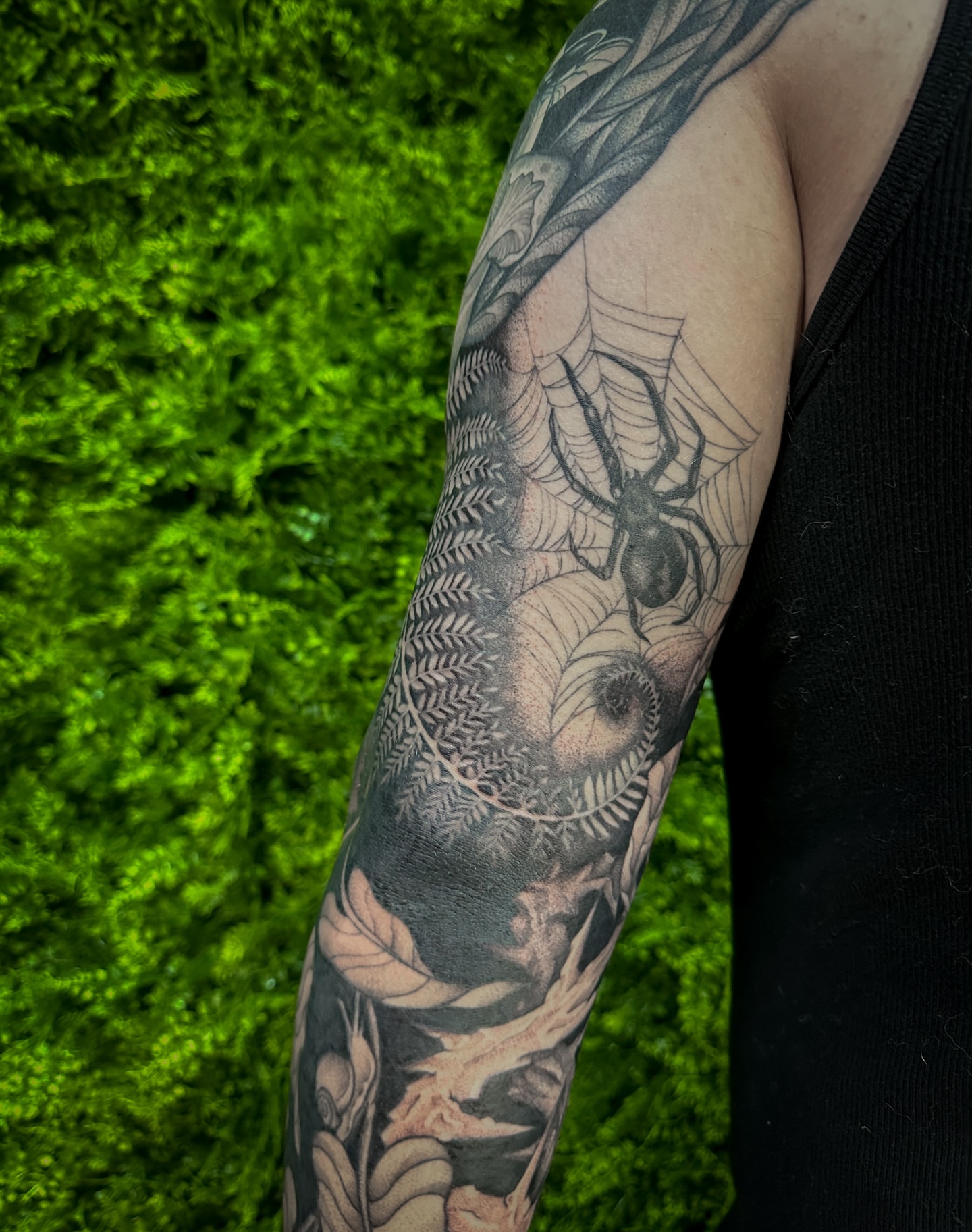 Tattoo by @rachtats โ black_and_grey, realism