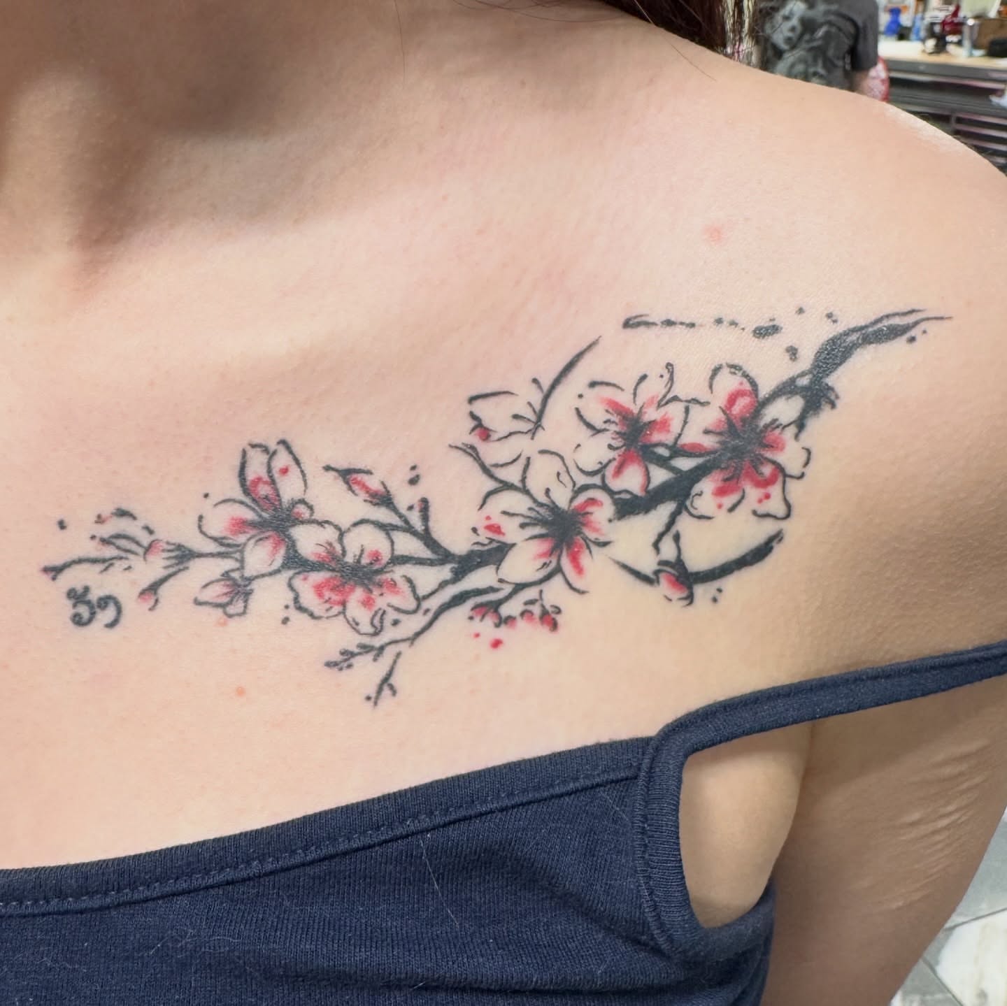 Tattoo by @sonderstattoos — dotwork
