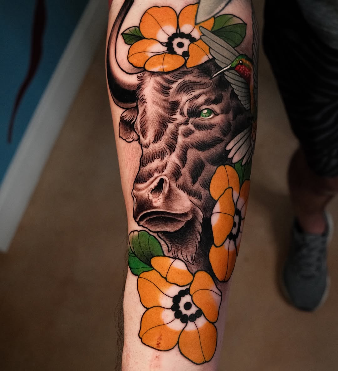 Tattoo by @lorenzolopezart — neo_traditional, realism
