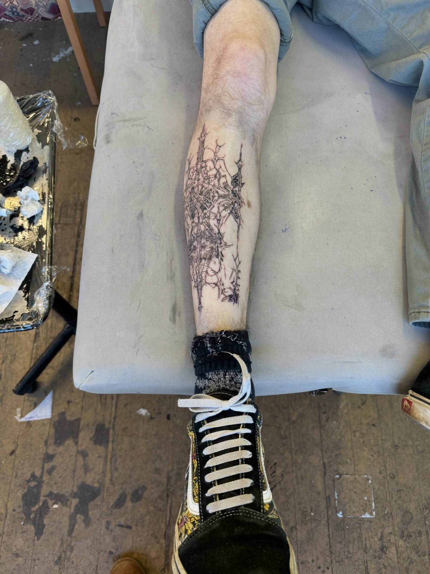 Tattoo by @henry.hank.howdy — black_and_grey